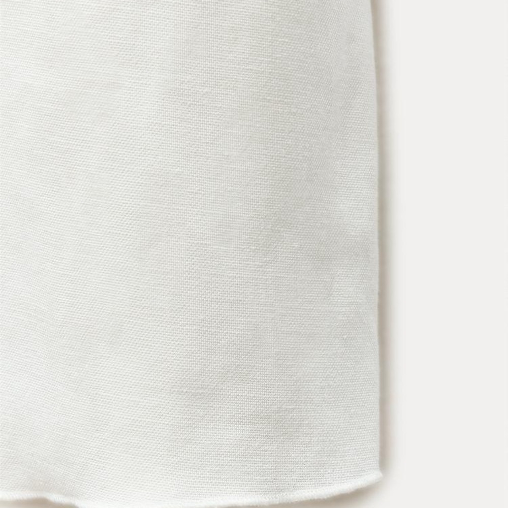 NWT. Zara ZW Collection Oyster-White Embroidered Midi Dress. Size XS. - Picture 10 of 15